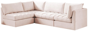 Meridian Furniture - Jacob - 4 Pc. Modular Sectional - 5th Avenue Furniture