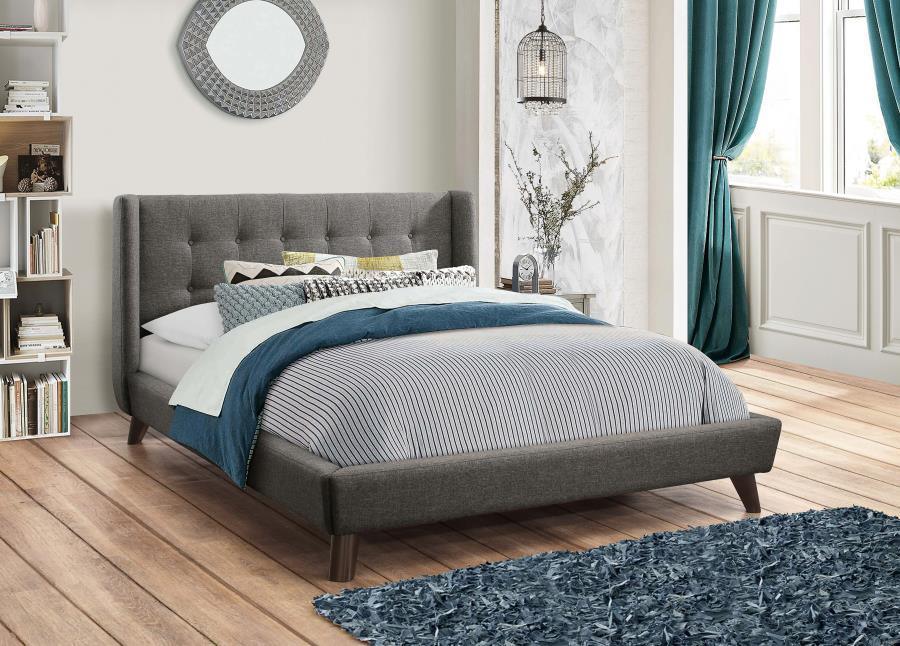 CoasterEssence - Carrington - Button Tufted Bed - 5th Avenue Furniture