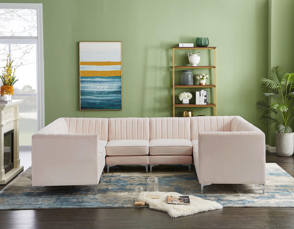 Meridian Furniture - Alina - Modular Sectional - 5th Avenue Furniture