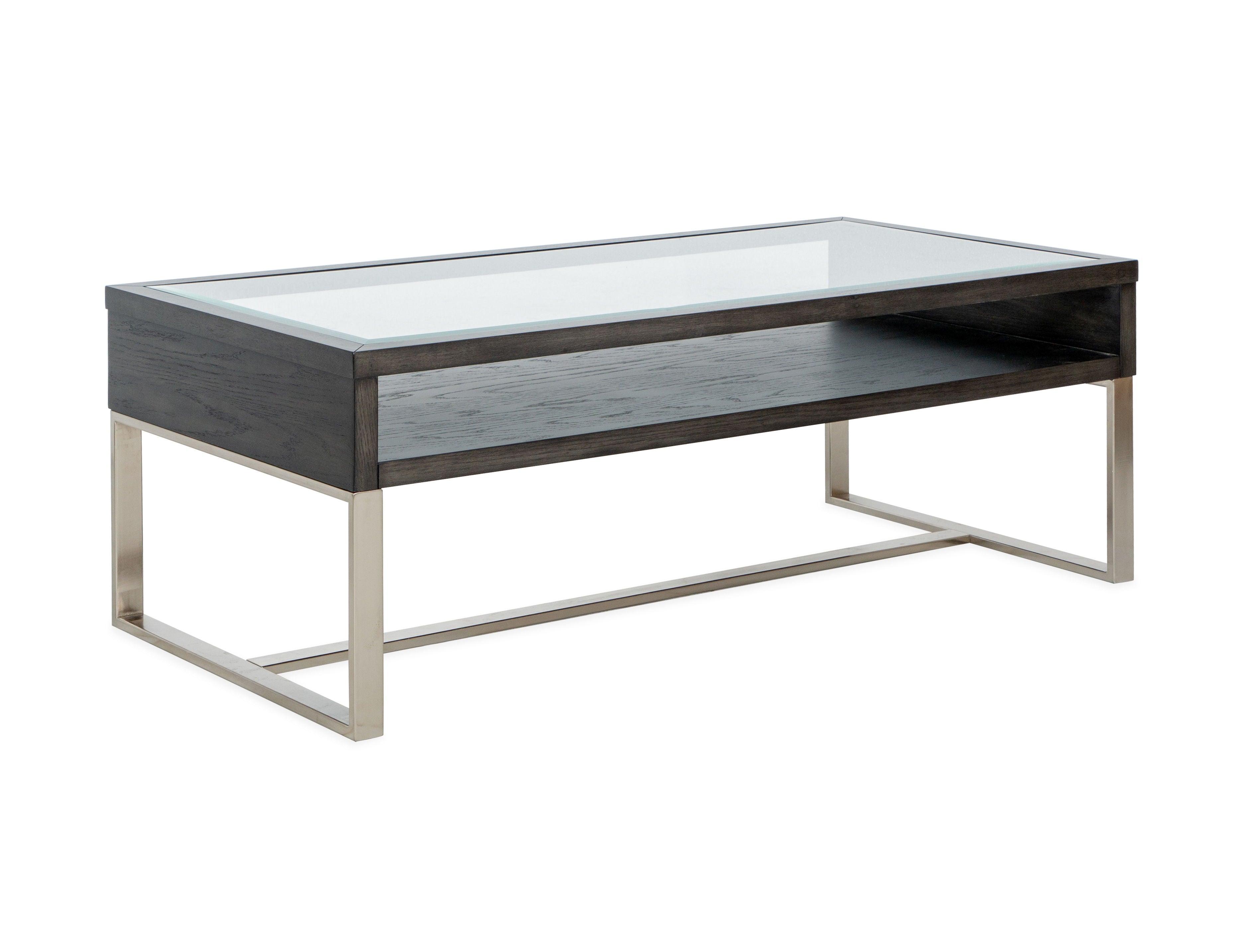 Magnussen Furniture - Langston - Rectangular Cocktail Table - Ebony - 5th Avenue Furniture