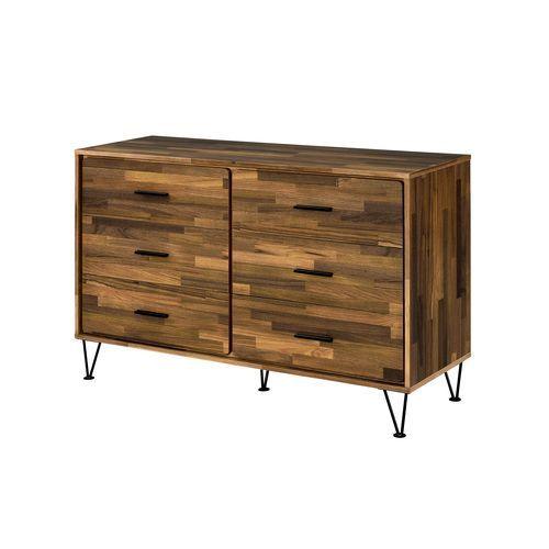 ACME - Hestia - Dresser - Walnut Finish - 5th Avenue Furniture