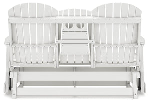 Signature Design by Ashley® - Hyland Wave - Glider Loveseat - 5th Avenue Furniture