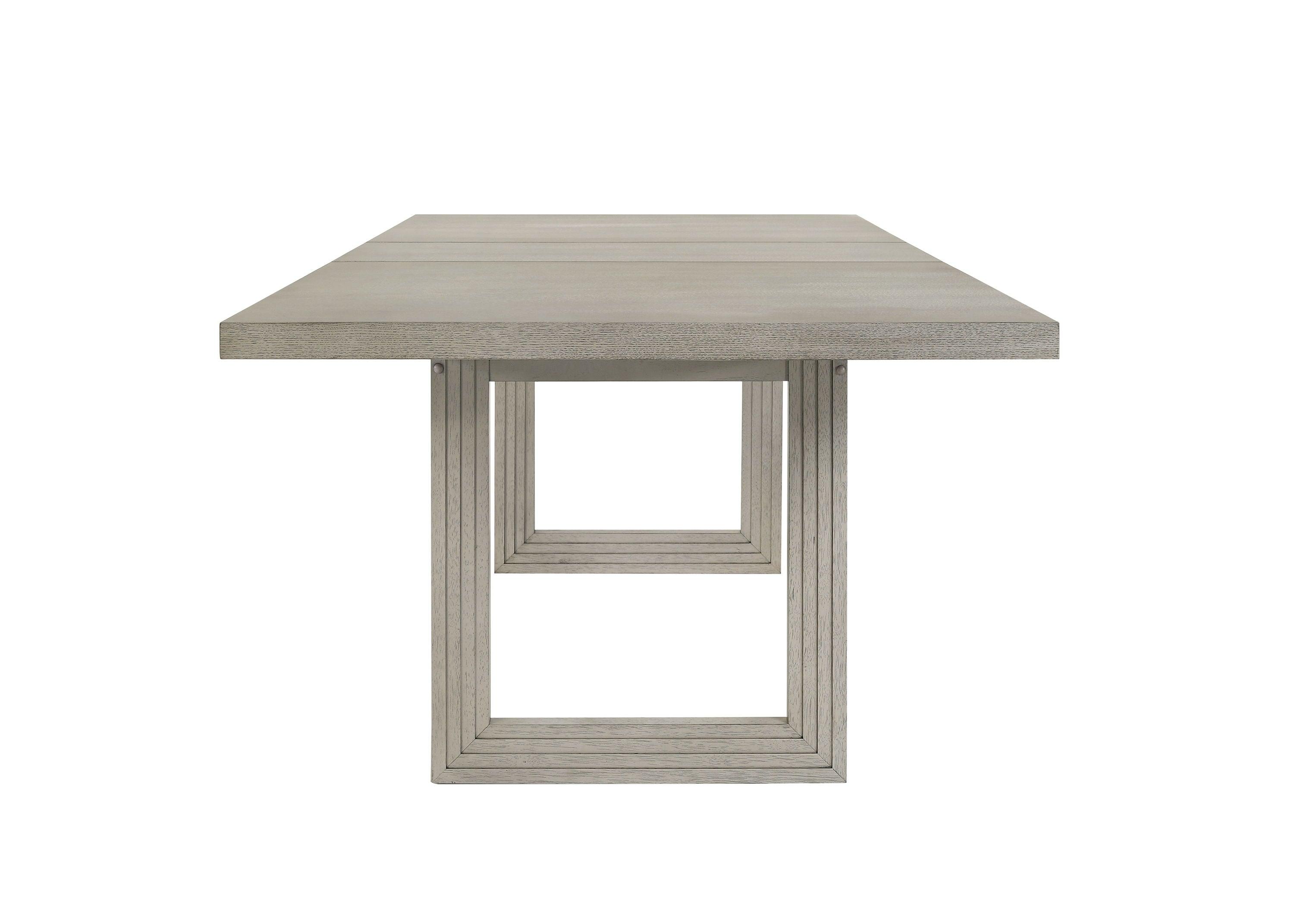 Crown Mark - Torrie - Dining Table (1x18 Leaf) - Gray - 5th Avenue Furniture