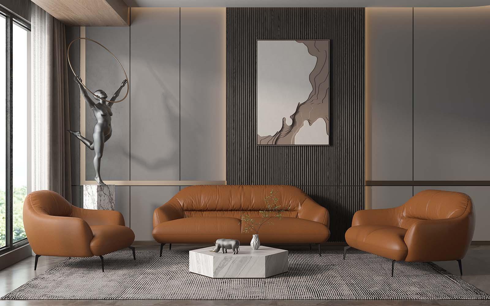 ACME - Leonia - Sofa - 5th Avenue Furniture