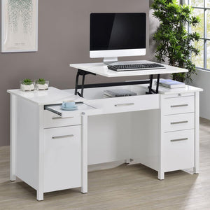 CoasterEssence - Dylan - 4-Drawer Lift Top Office Desk - 5th Avenue Furniture