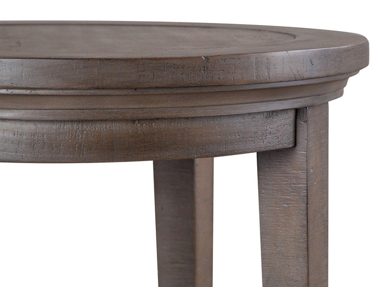 Magnussen Furniture - Paxton Place - Round Accent End Table - Dovetail Grey - 5th Avenue Furniture