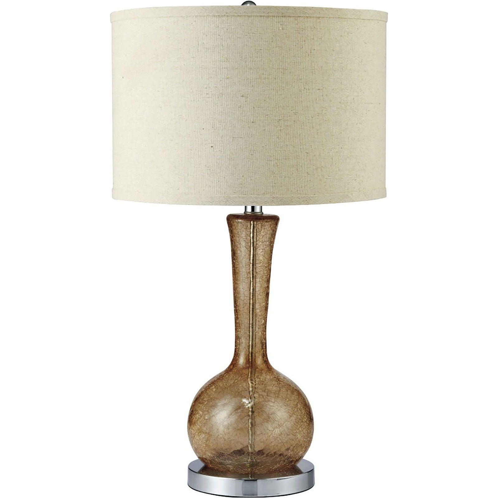 Furniture of America - Rachel - Table Lamp - Amber - Glass - 5th Avenue Furniture