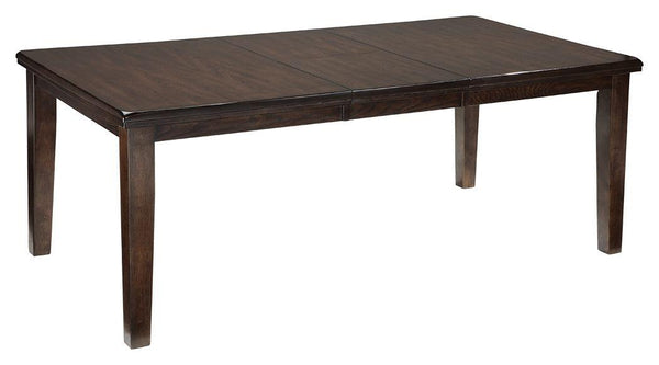 Ashley Furniture - Haddigan - Dark Brown - Rectangular Dining Room Extension Table - 5th Avenue Furniture