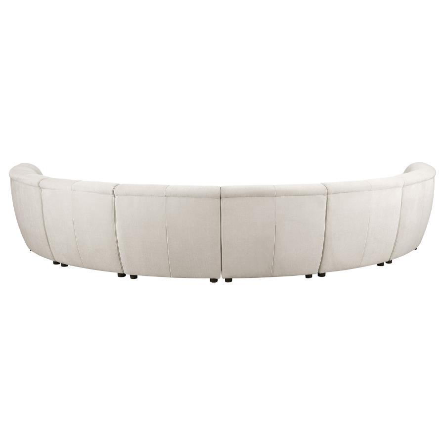 Coaster Fine Furniture - Charlotte - Upholstered Curved Modular Sectional Sofa - 5th Avenue Furniture