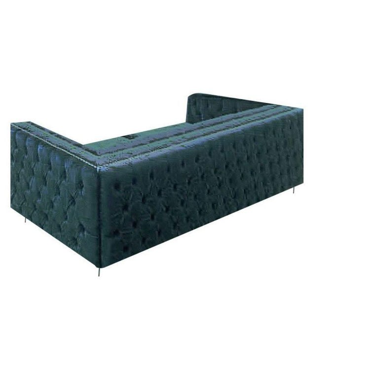 ACME - Gillian - Sofa - Dark Teal Velvet - 5th Avenue Furniture