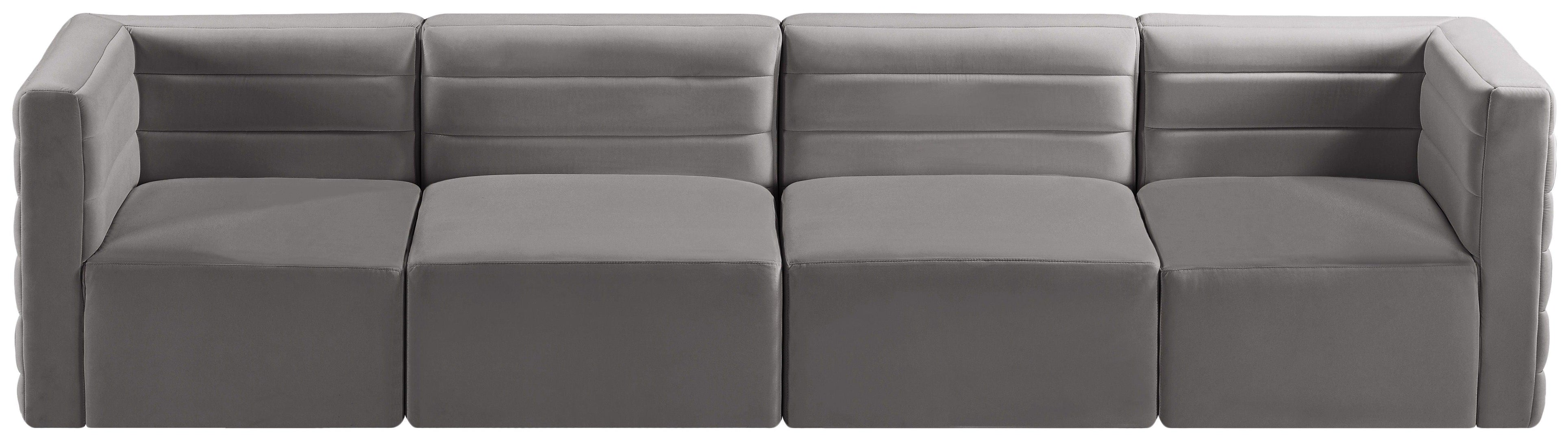 Meridian Furniture - Quincy - Modular 4 Seat Sofa - 5th Avenue Furniture