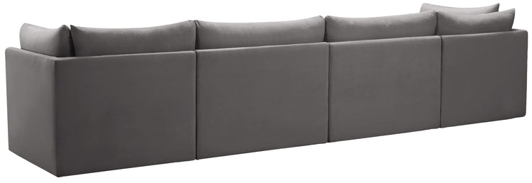 Meridian Furniture - Jacob - Modular 4 Seat Sofa - 5th Avenue Furniture