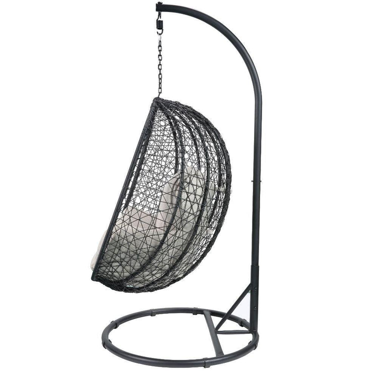 ACME - Simona - Patio Swing Chair with Stand - 5th Avenue Furniture