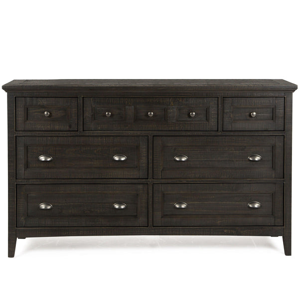 Magnussen Furniture - Westley Falls - Drawer Dresser - Graphite - 5th Avenue Furniture