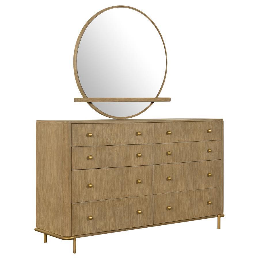 CoasterElevations - Arini - 8-Drawer Bedroom Dresser With Mirror - 5th Avenue Furniture