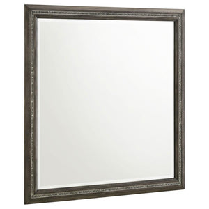 Coaster Fine Furniture - Janine - Square Dresser Mirror - Gray - 5th Avenue Furniture