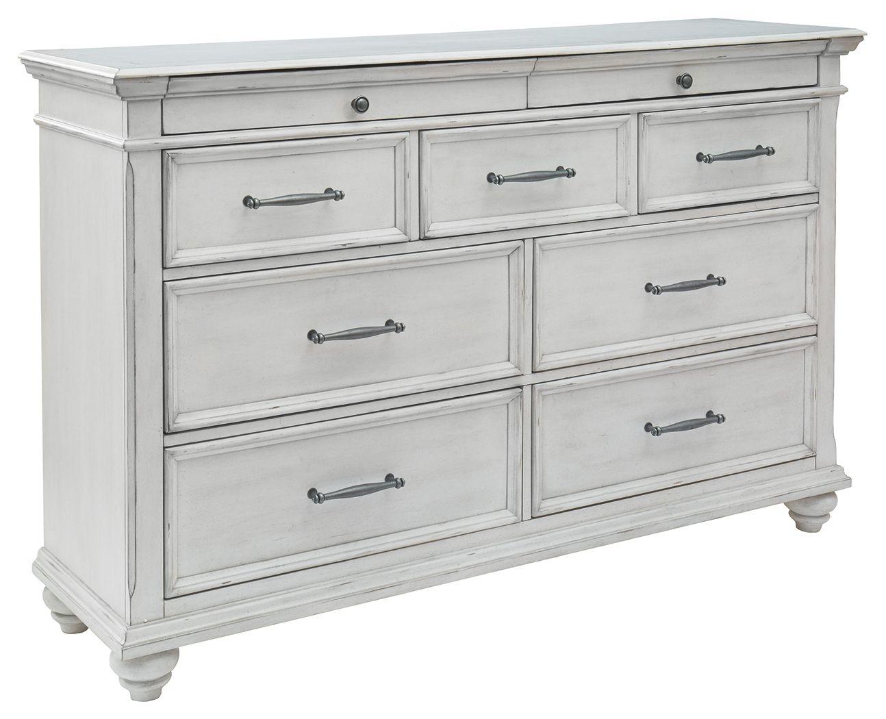 Ashley Furniture - Kanwyn - Dresser, Mirror - 5th Avenue Furniture