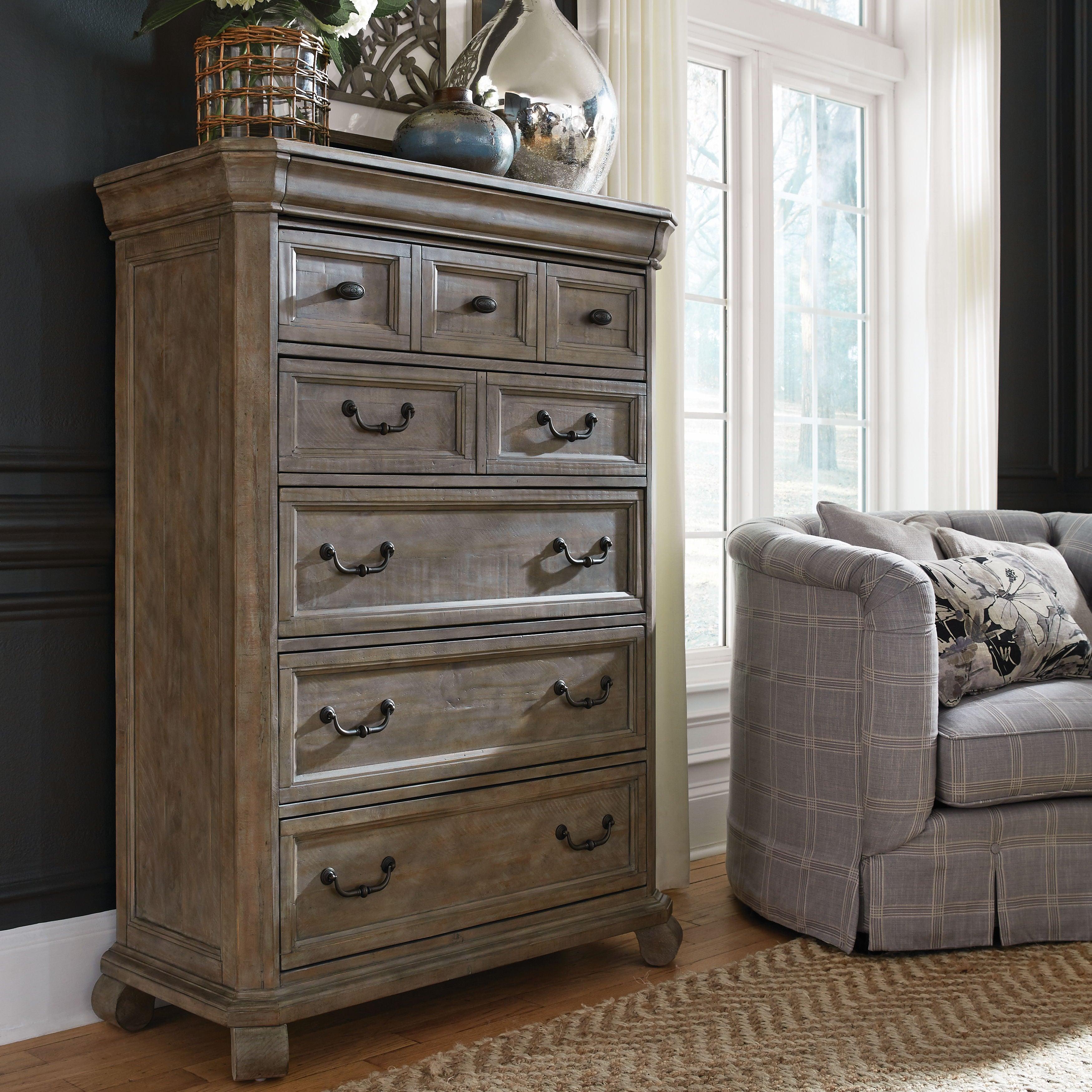 Magnussen Furniture - Tinley Park - Drawer Chest - Dove Tail Grey - 5th Avenue Furniture