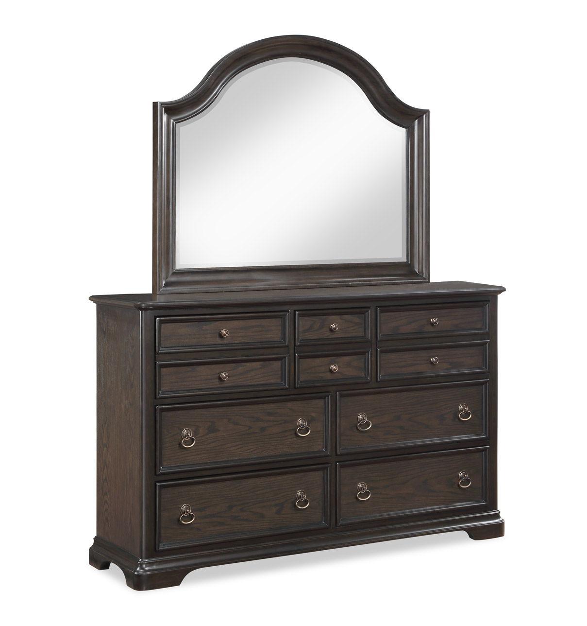 Crown Mark - Duke - Dresser & Mirror - 5th Avenue Furniture