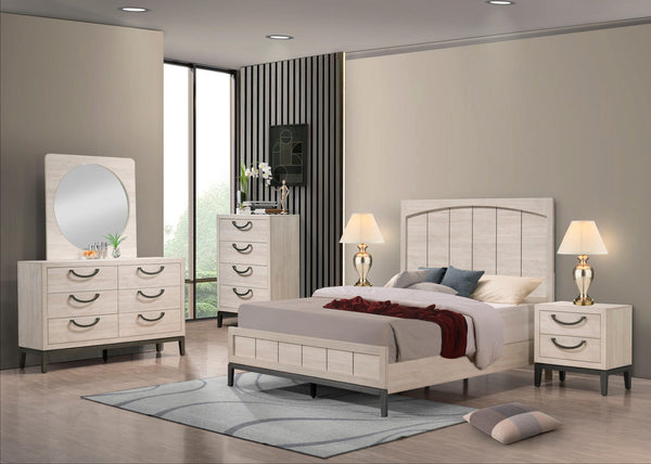 Crown Mark - Veda - Dresser - Pearl Silver - 5th Avenue Furniture
