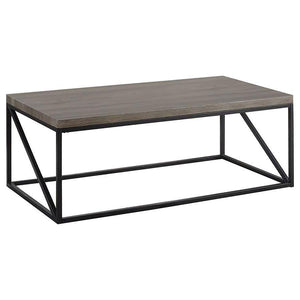 CoasterEveryday - Birdie - Rectangular Coffee Table - Sonoma Gray - 5th Avenue Furniture