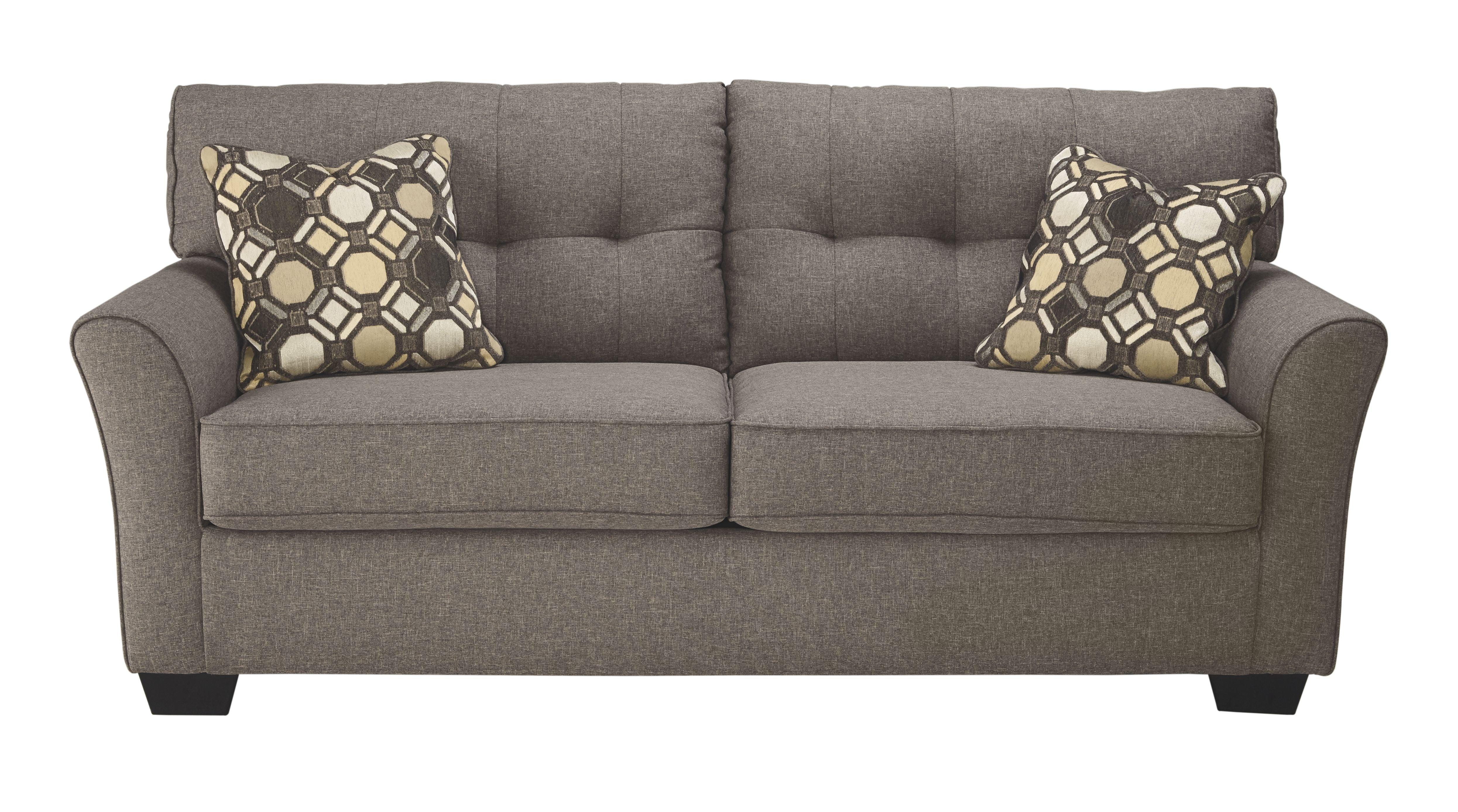 Ashley Furniture - Tibbee - Slate - Sofa - 5th Avenue Furniture
