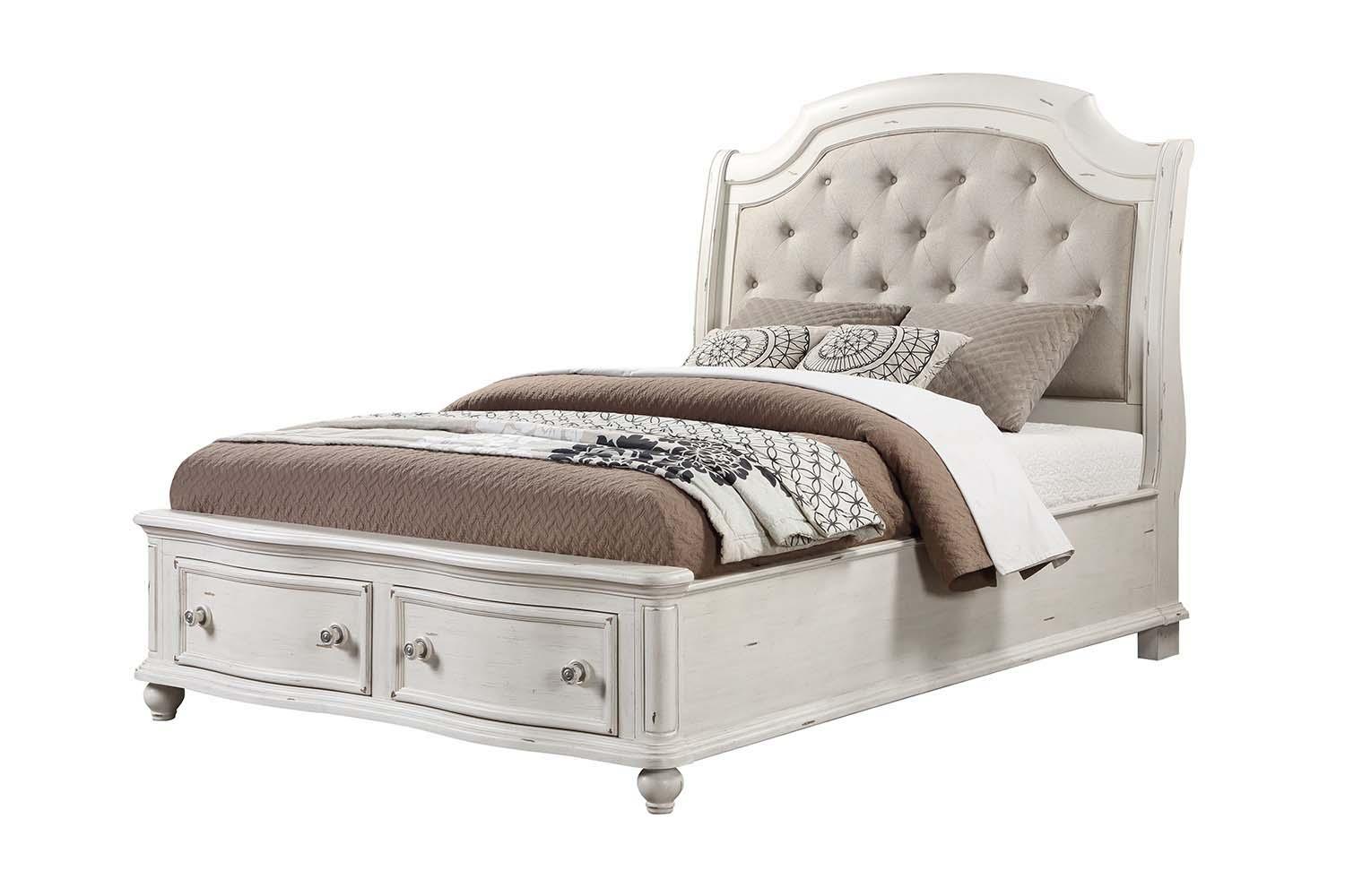 ACME - Jaqueline - Bed With Storage - 5th Avenue Furniture