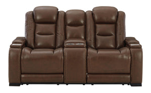 Ashley Furniture - The Man-Den - Power Reclining Loveseat - 5th Avenue Furniture