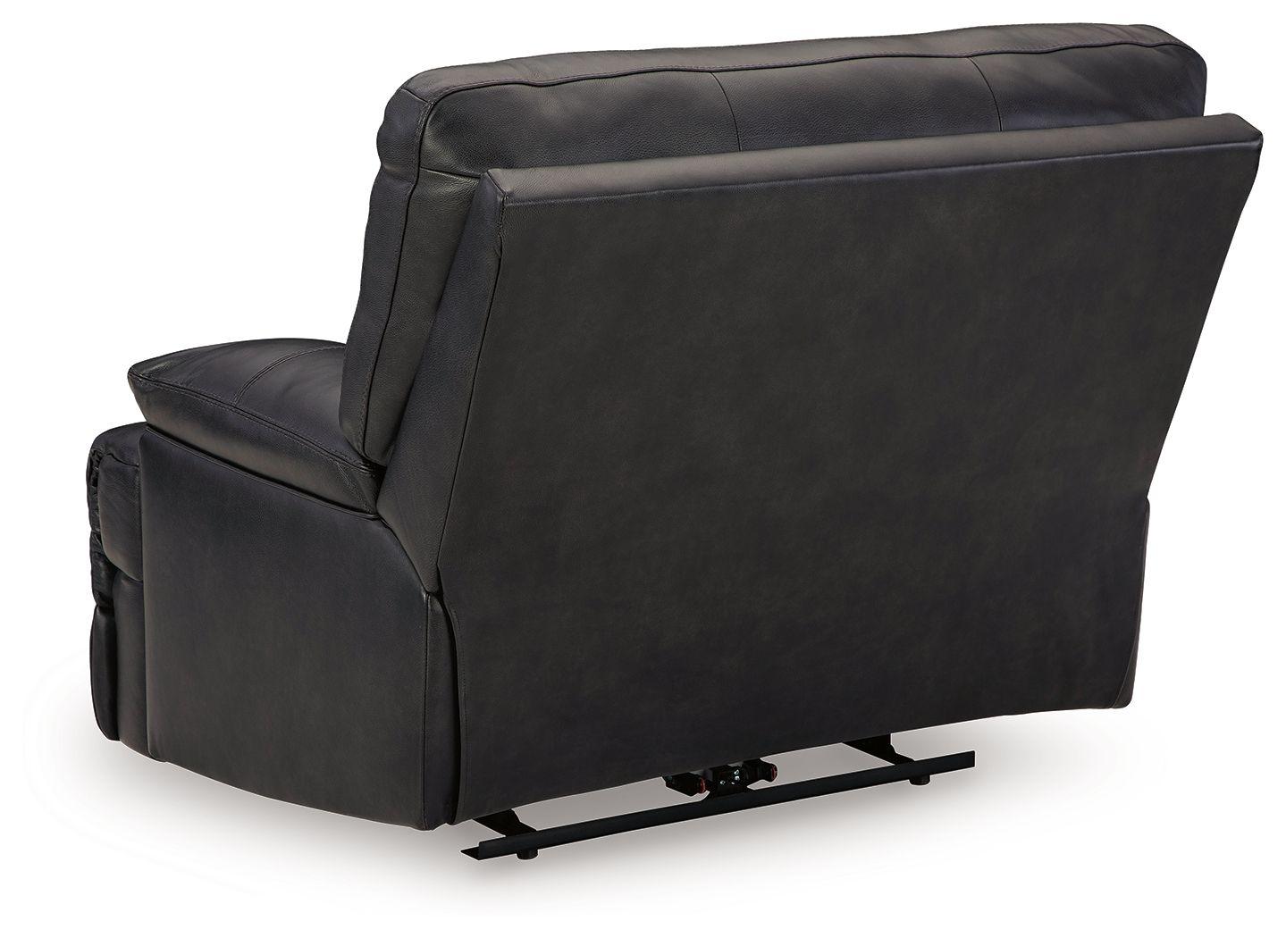 Signature Design by Ashley® - Mountainous - Eclipse - Power Recliner With Adj Headrest - 5th Avenue Furniture