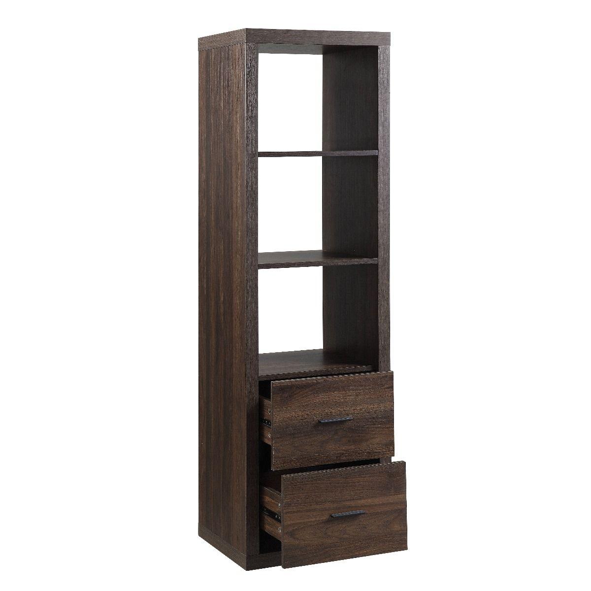 ACME - Harel - Side Pier - Walnut Finish - 5th Avenue Furniture