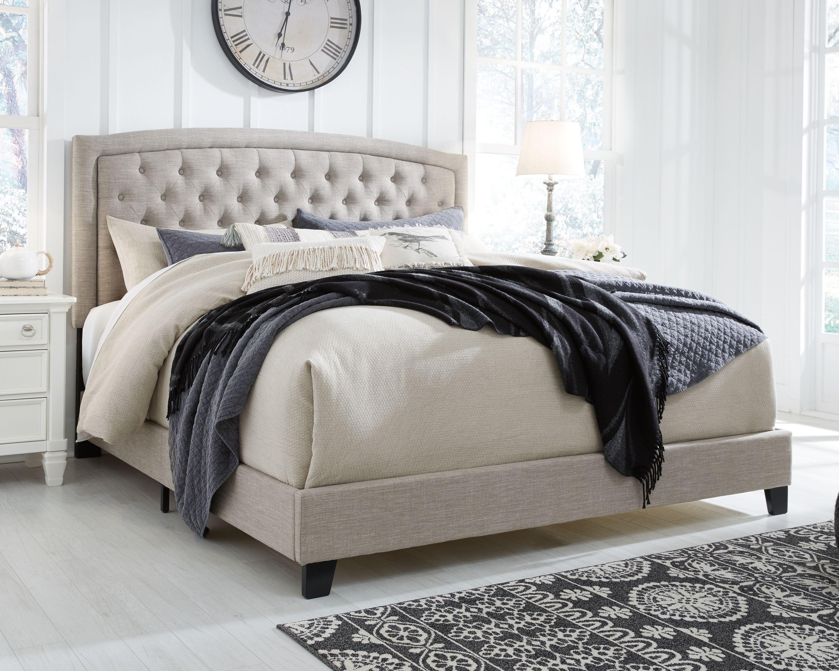 Ashley Furniture - Jerary - Arched Upholstered Bed - 5th Avenue Furniture