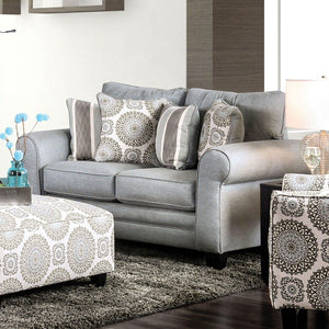 Furniture of America - Misty - Loveseat - Blue Gray - 5th Avenue Furniture