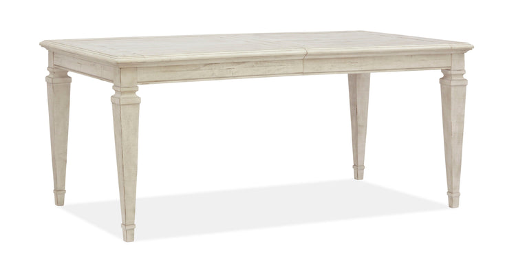 Magnussen Furniture - Newport - Rectangular Dining Table - Alabaster - 5th Avenue Furniture