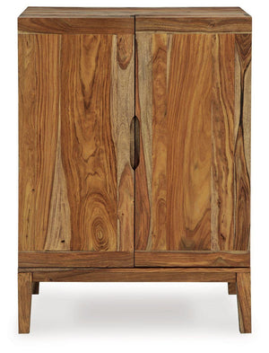 Signature Design by Ashley® - Dressonni - Brown - Bar Cabinet - 5th Avenue Furniture