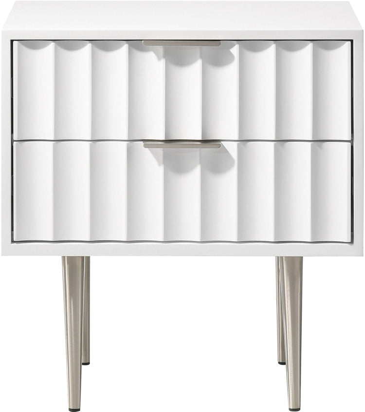 Meridian Furniture - Modernist - Night Stand - 5th Avenue Furniture