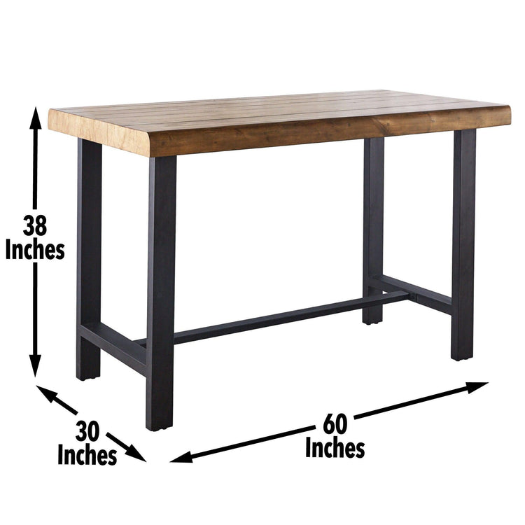 Steve Silver Furniture - Landon - Counter Table - Dark Brown - 5th Avenue Furniture