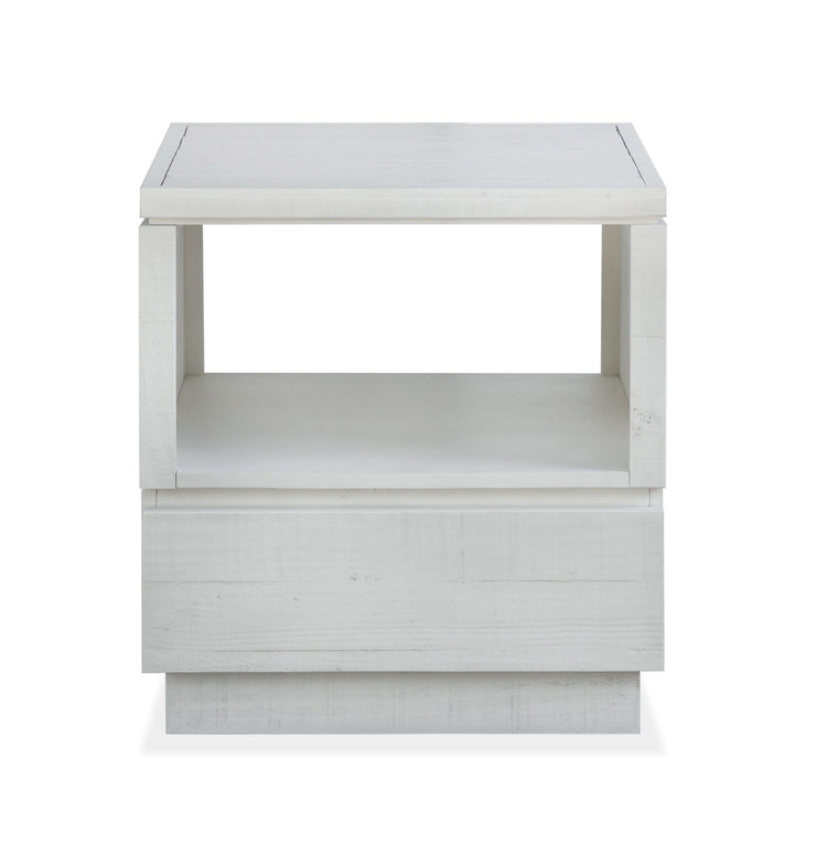 Magnussen Furniture - Claudette - Rectangular End Table - Alabaster - 5th Avenue Furniture