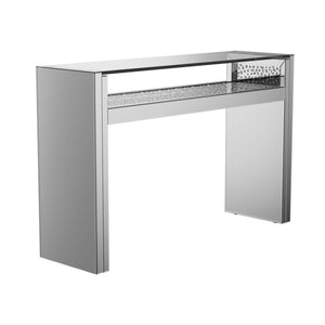 CoasterElevations - Edna - 1-Shelf Console Table - Silver - 5th Avenue Furniture