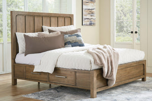 Signature Design by Ashley® - Cabalynn - Panel Bed With Storage - 5th Avenue Furniture