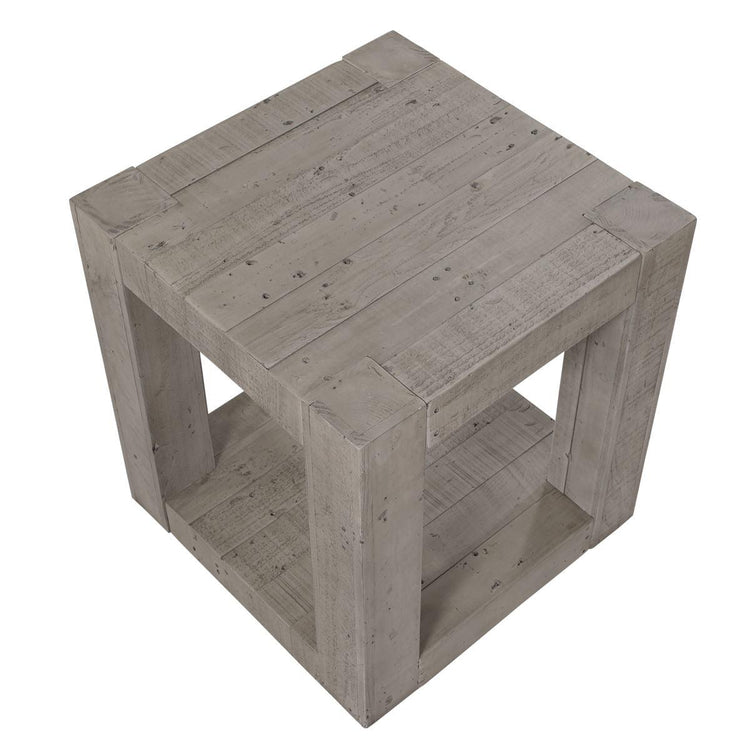 Steve Silver Furniture - Pinedale - End Table - Gray - 5th Avenue Furniture