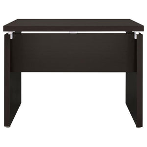 Coaster Fine Furniture - Skylar - Engineered Wood L-Shape Computer Desk - Cappuccino - 5th Avenue Furniture