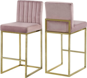 Meridian Furniture - Giselle - Stool - 5th Avenue Furniture