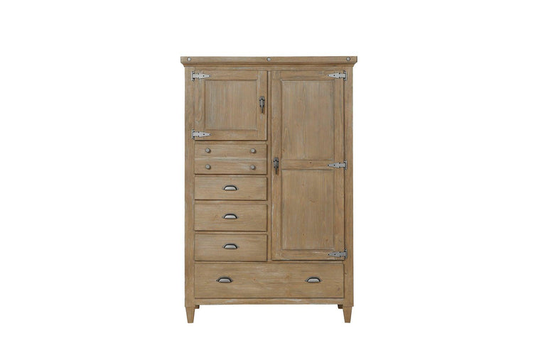 Magnussen Furniture - Lynnfield - Door Chest - Weathered Fawn - 5th Avenue Furniture