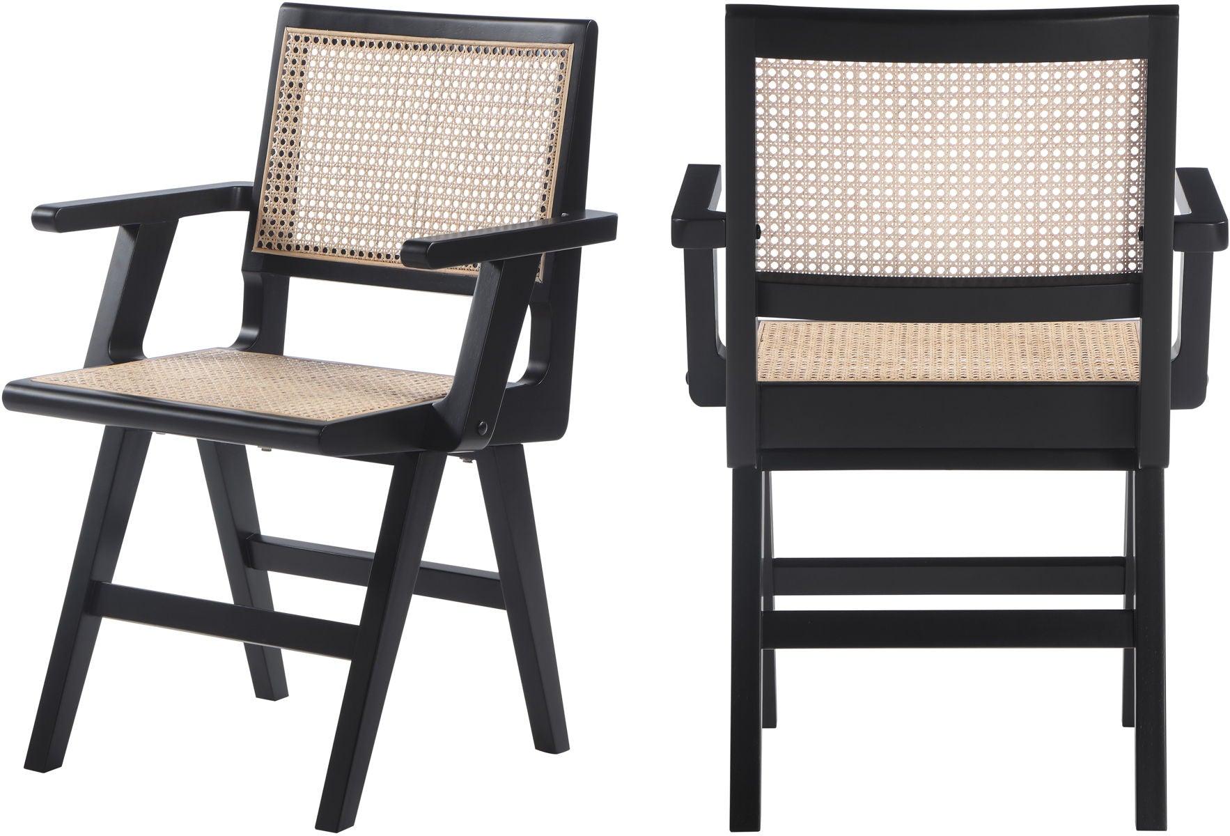 Meridian Furniture - Preston - Dining Arm Chair Set - 5th Avenue Furniture
