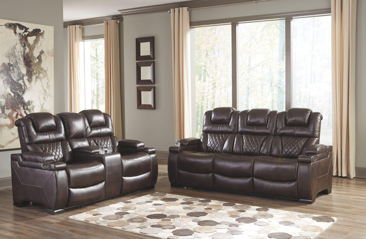 Signature Design by Ashley® - Warnerton - Reclining Living Room Set - 5th Avenue Furniture