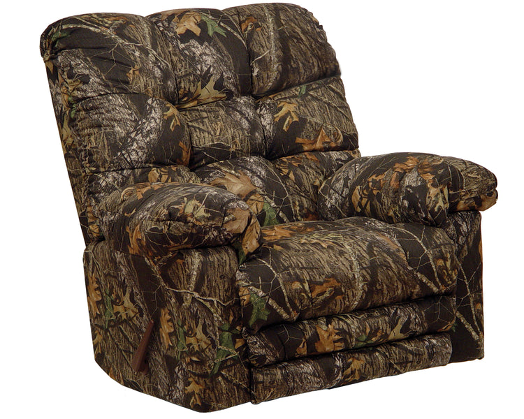 CloudNine - Chaise Rocker Recliner - Mossy Oak - 48" - 5th Avenue Furniture