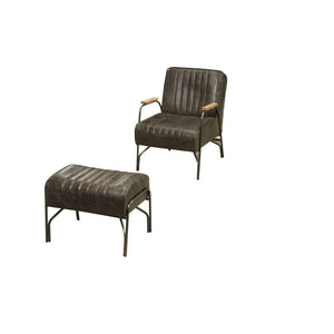 ACME - Sarahi - 2Pc Pk Chair & Ottoman - 5th Avenue Furniture