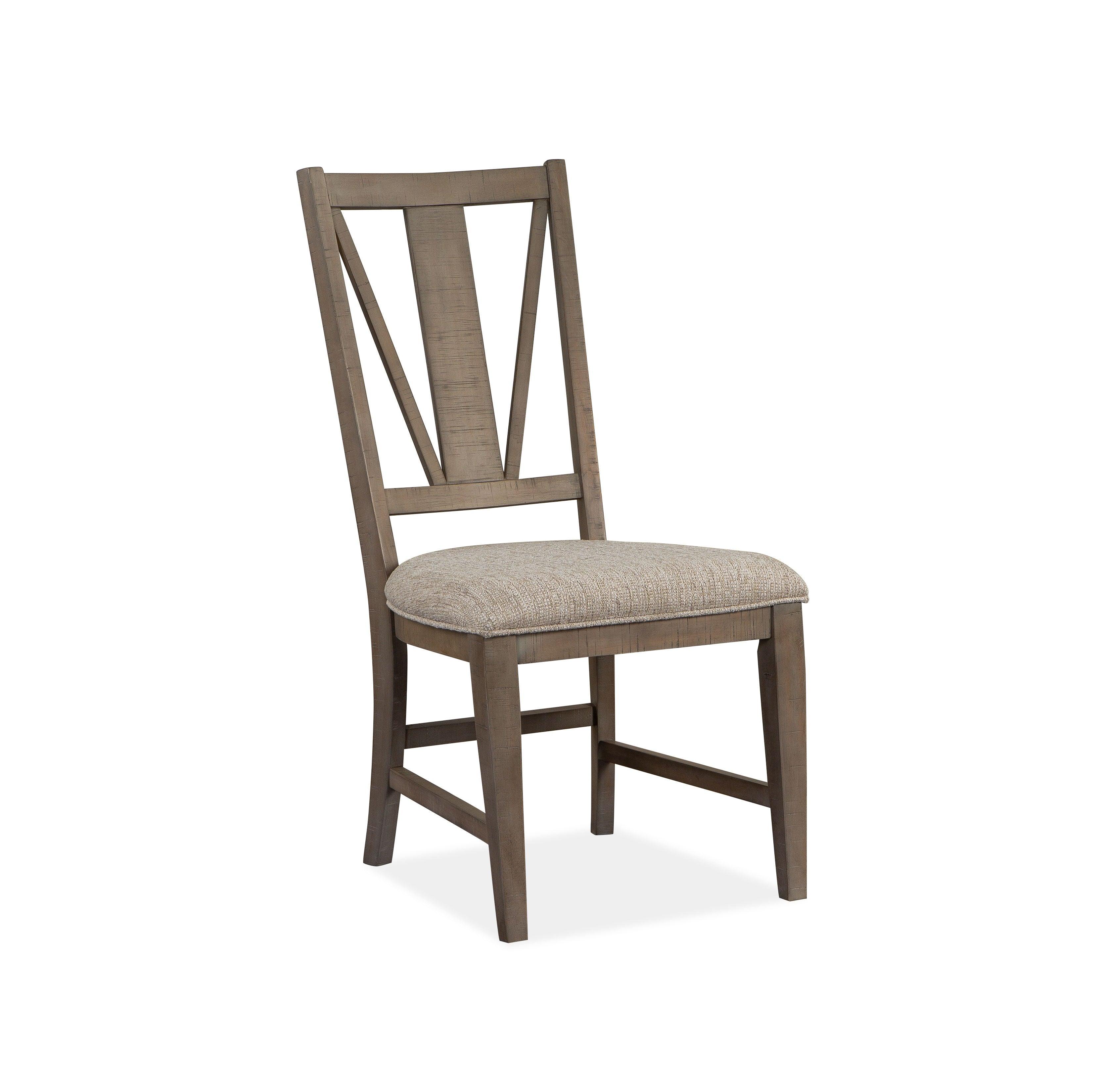 Magnussen Furniture - Paxton Place - Dining Side Chair With Upholstered Seat (Set of 2) - Dovetail Grey - 5th Avenue Furniture