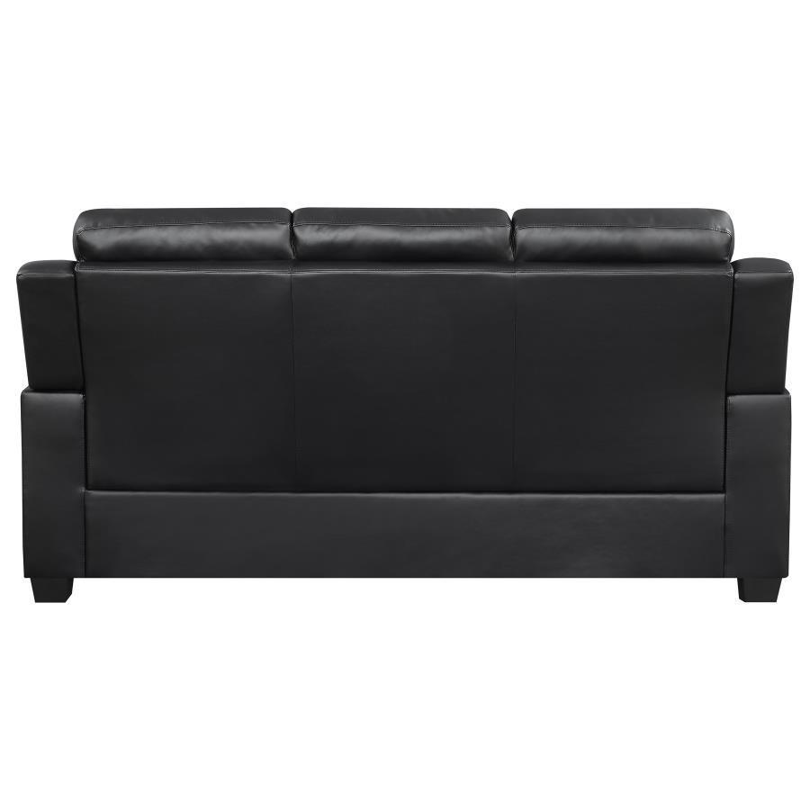 CoasterEveryday - Finley - Tufted Upholstered Sofa - Black - 5th Avenue Furniture