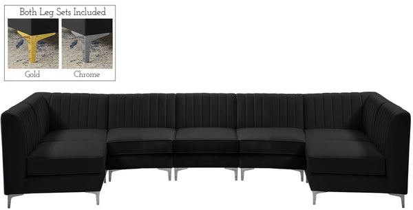Meridian Furniture - Alina - Sectional - 5th Avenue Furniture